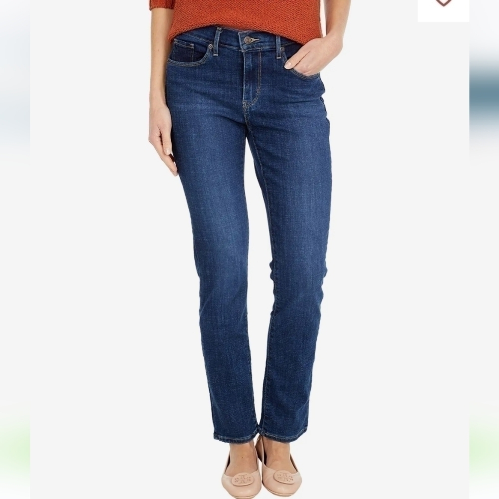 Levi's 505 Straight Leg Blue Jeans